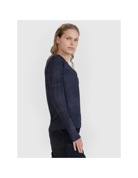 Longsleeve rowerowy szybkoschnący damski 4f 4fwss25tflof344-20a