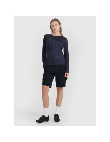 Longsleeve rowerowy szybkoschnący damski 4f 4fwss25tflof344-20a