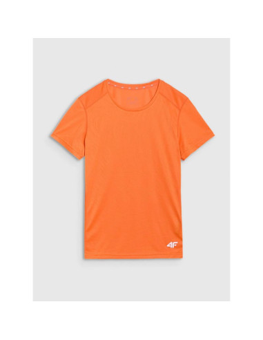 Koszulka do biegania regular damska 4f 4fwss25tftsf1265-70s