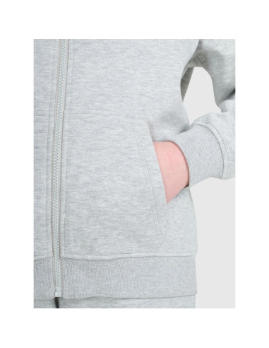 Bluza dresowa rozpinana z kapturem dziewczęca 4f 4fjwmm00tswsf1861-25m