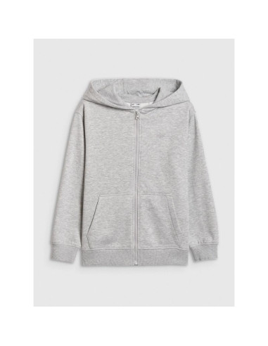 Bluza dresowa rozpinana z kapturem dziewczęca 4f 4fjwmm00tswsf1861-25m
