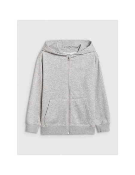 Bluza dresowa rozpinana z kapturem dziewczęca 4f 4fjwmm00tswsf1861-25m