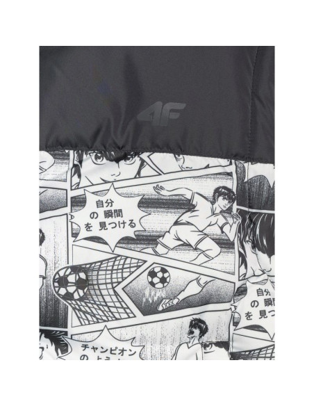 Bezrękawnik puchowy z wypełnieniem syntetycznym chłopięcy 4f 4fjraw25tvjam321-10a