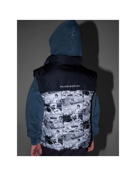 Bezrękawnik puchowy z wypełnieniem syntetycznym chłopięcy 4f 4fjraw25tvjam321-10a