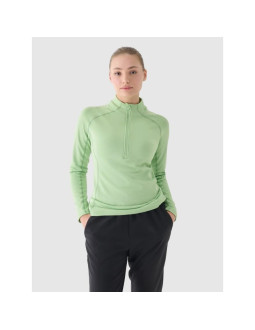 Bluza treningowa slim szybkoschnąca damska 4f 4fwaw24tfswf411-41s