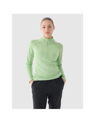 Bluza treningowa slim szybkoschnąca damska 4f 4fwaw24tfswf411-41s