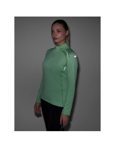 Bluza treningowa slim szybkoschnąca damska 4f 4fwaw24tfswf411-41s