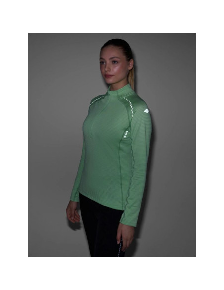 Bluza treningowa slim szybkoschnąca damska 4f 4fwaw24tfswf411-41s