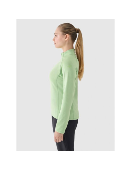 Bluza treningowa slim szybkoschnąca damska 4f 4fwaw24tfswf411-41s