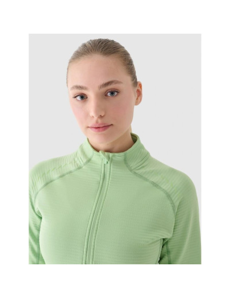 Bluza treningowa slim szybkoschnąca damska 4f 4fwaw24tfswf411-41s