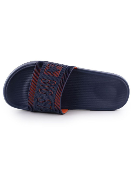 Klapki męskie plażowe basenowe granatowe big star rr174a052