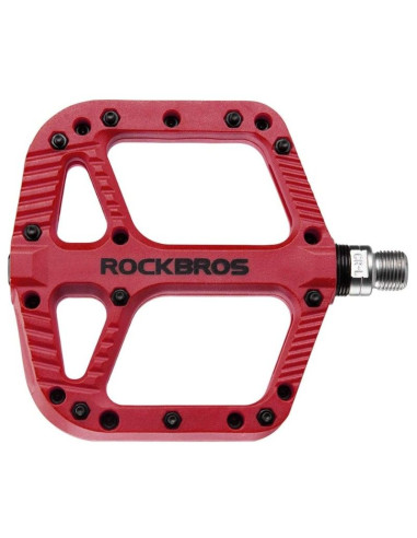 Rockbros pedały rowerowe 2018-12ard czerwone