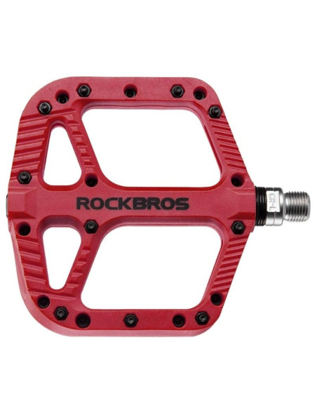 Rockbros pedały rowerowe 2018-12ard czerwone