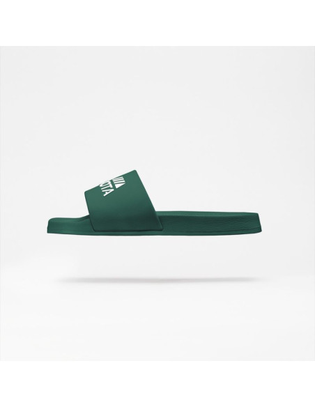 Klapki plażowe basenowe basic zielone kubota