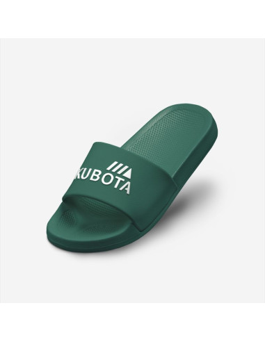 Klapki plażowe basenowe basic zielone kubota