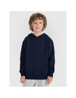 Bluza dresowa nierozpinana z kapturem chłopięca 4f 4fjrmm00tswsm2482-31s