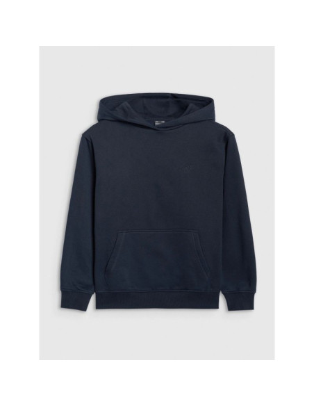 Bluza dresowa nierozpinana z kapturem chłopięca 4f 4fjrmm00tswsm2482-31s