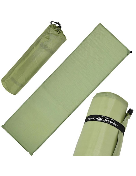 Mata samopompująca turystyczna materac 183x51x2,5cm redcliffs