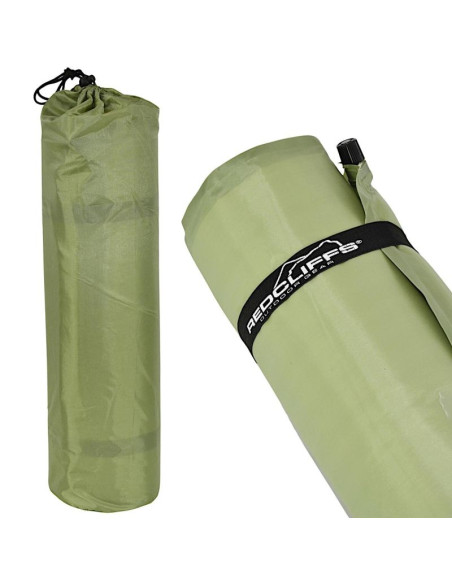 Mata samopompująca turystyczna materac 183x51x2,5cm redcliffs