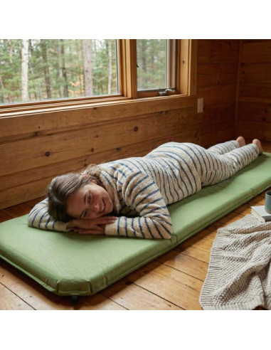 Mata samopompująca turystyczna materac 183x51x2,5cm redcliffs