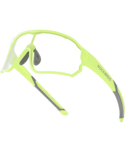 Rockbros okulary dziecięce z fotochromem zielone