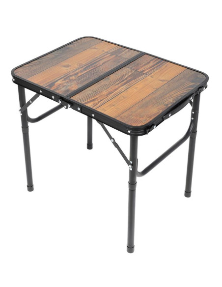 Stolik turystyczny składany kempingowy 60x45x25/56cm drewno