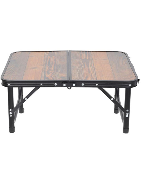 Stolik turystyczny składany kempingowy 60x45x25/56cm drewno