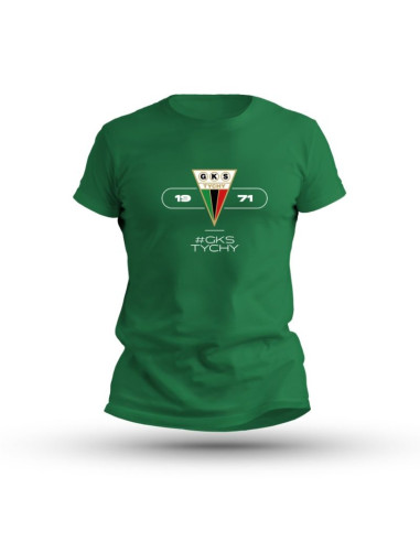 Koszulka krótki rękaw gks tychy man  1971