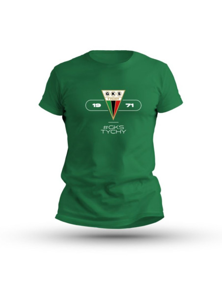 Koszulka krótki rękaw gks tychy man  1971