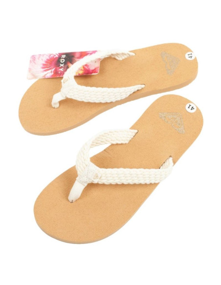 Roxy porto ii klapki japonki damskie modne wygodne na plaże