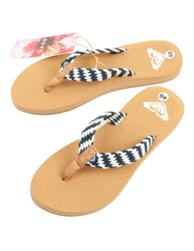 Roxy porto klapki japonki damskie modne wygodne na plaże