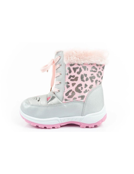 Leomil buty zimowe śniegowce dziecięce kotki futerko ciepłe dla dziewczynki