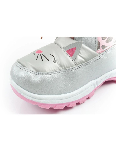 Leomil buty zimowe śniegowce dziecięce kotki futerko ciepłe dla dziewczynki