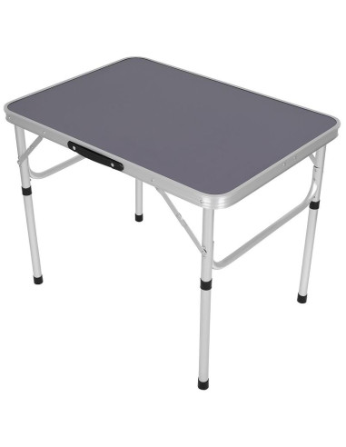 Stolik turystyczny składany kempingowy 75x55x25-59cm szary