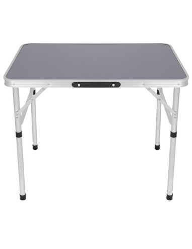 Stolik turystyczny składany kempingowy 75x55x25-59cm szary