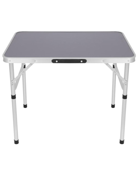 Stolik turystyczny składany kempingowy 75x55x25-59cm szary