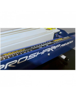 Naklejka z miarą profilu ostrza prosharp 2