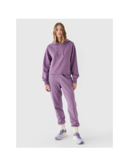 Spodnie dresowe joggery damskie 4f 4fraw24ttrof1151-50s 2