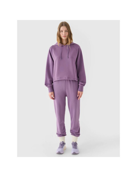 Spodnie dresowe joggery damskie 4f 4fraw24ttrof1151-50s