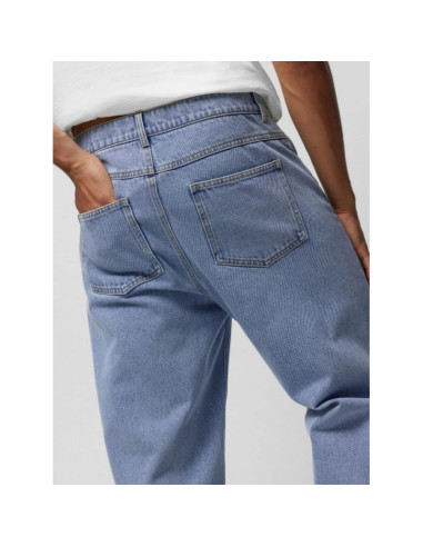 Jeansy z prostymi nogawkami męskie outhorn othwss24tjnsm010-32s