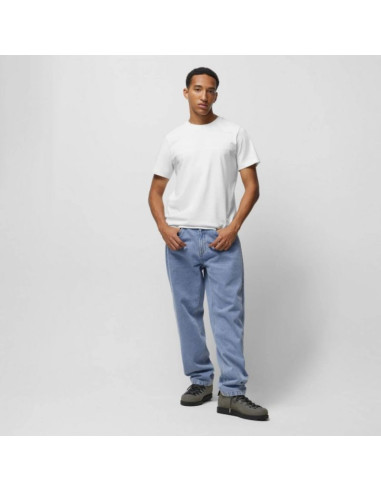 Jeansy z prostymi nogawkami męskie outhorn othwss24tjnsm010-32s