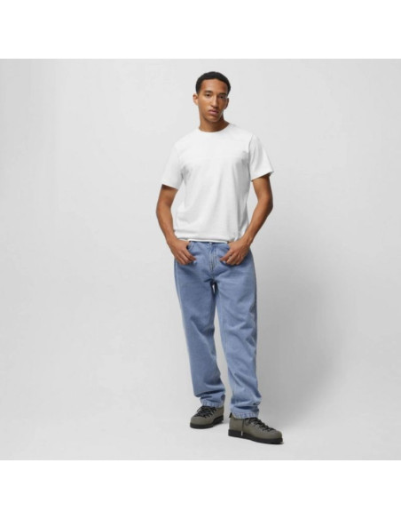 Jeansy z prostymi nogawkami męskie outhorn othwss24tjnsm010-32s