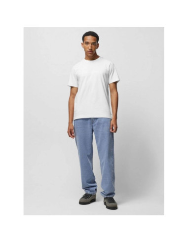 Jeansy z prostymi nogawkami męskie outhorn othwss24tjnsm010-32s