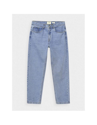 Jeansy z prostymi nogawkami męskie outhorn othwss24tjnsm010-32s