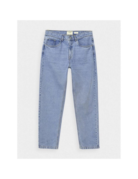 Jeansy z prostymi nogawkami męskie outhorn othwss24tjnsm010-32s