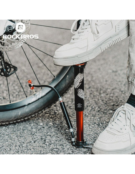 Rockbros mini pompka rowerowa składana 220psi