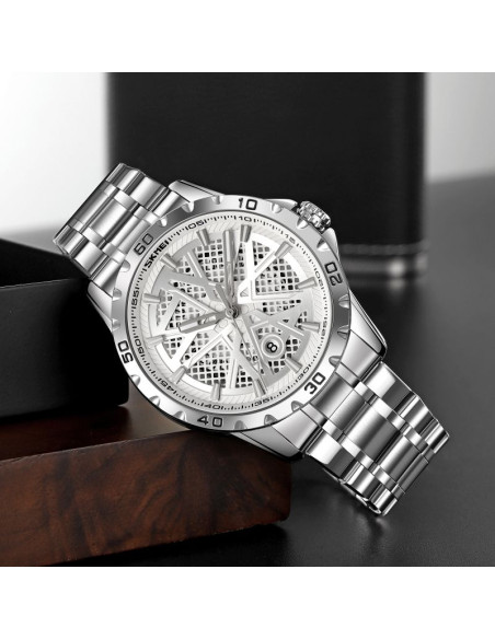 Zegarek męski skmei 9337si + box