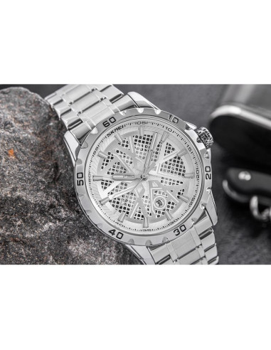 Zegarek męski skmei 9337si + box