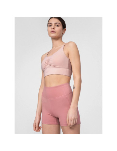 Biustonosz treningowy z niskim wsparciem damski 4f