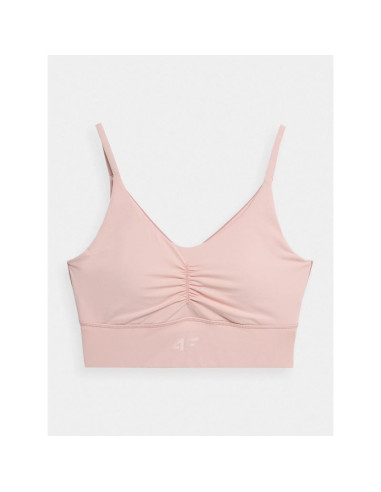 Biustonosz treningowy z niskim wsparciem damski 4f